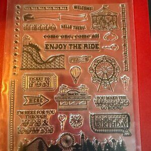 Hero Arts July 2018 "My Monthly Hero" Kit - Stamps ONLY- County Fair (157)